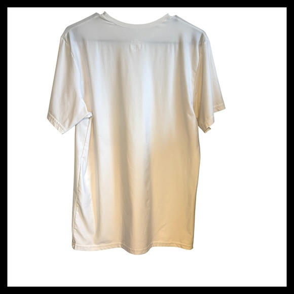 Under Armour Men's White Short Sleeve Athletic T-Shirt LG - Picture 2 of 4